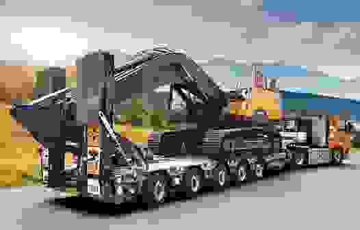 Негабаритная перевозка с учетом высоты в Кузнецке