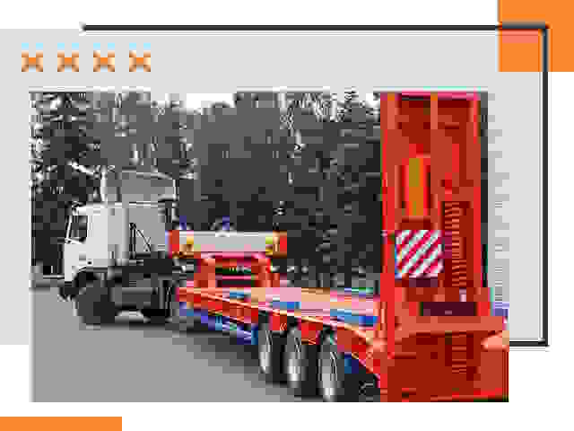 Перевозки на тралах и платформах в Кузнецке